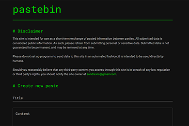 Pastebin